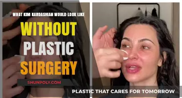 Unveiling Kim Kardashian's Natural Beauty: A Plastic Surgery-Free Look