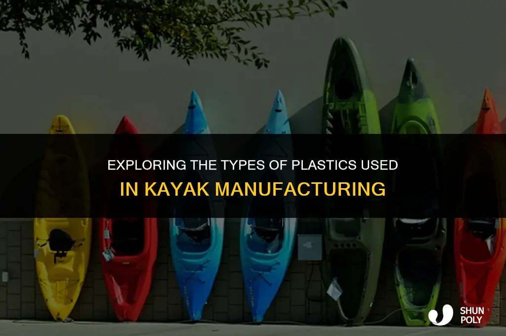 what kind if plastic is used to make kayaks