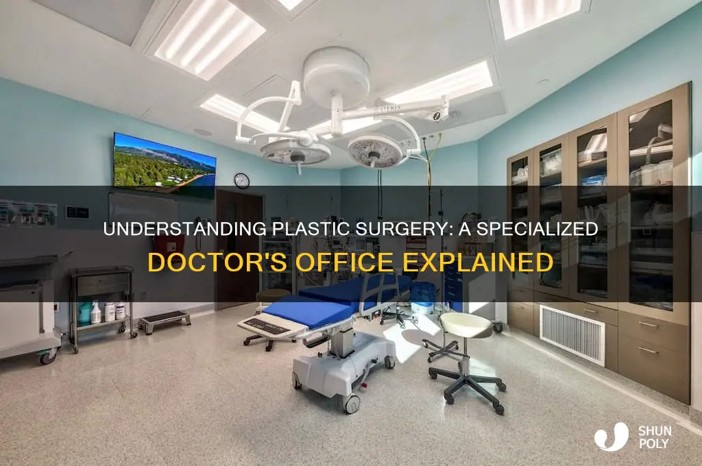 what kind of doctors office is a plastic surgery