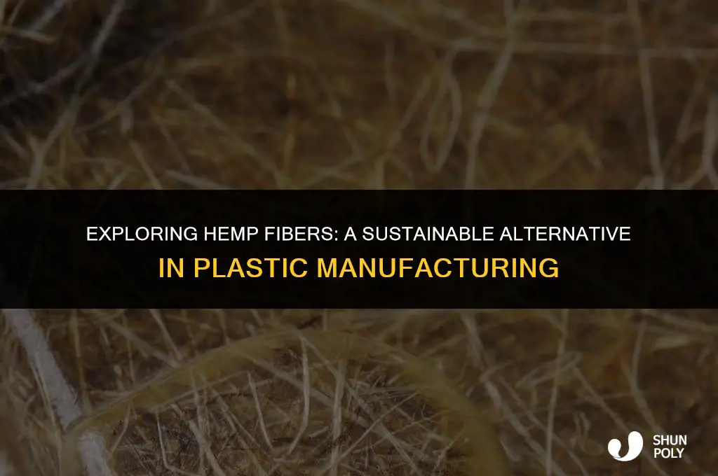what kind of hemp fibers are used in plastic manufacturing