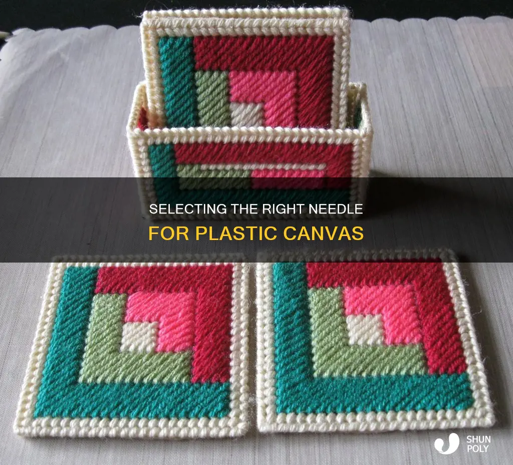 what kind of needle for plastic canvas