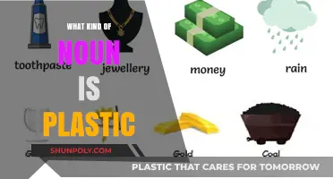 Plastic Nouns: Understanding Their Unique Characteristics and Usage