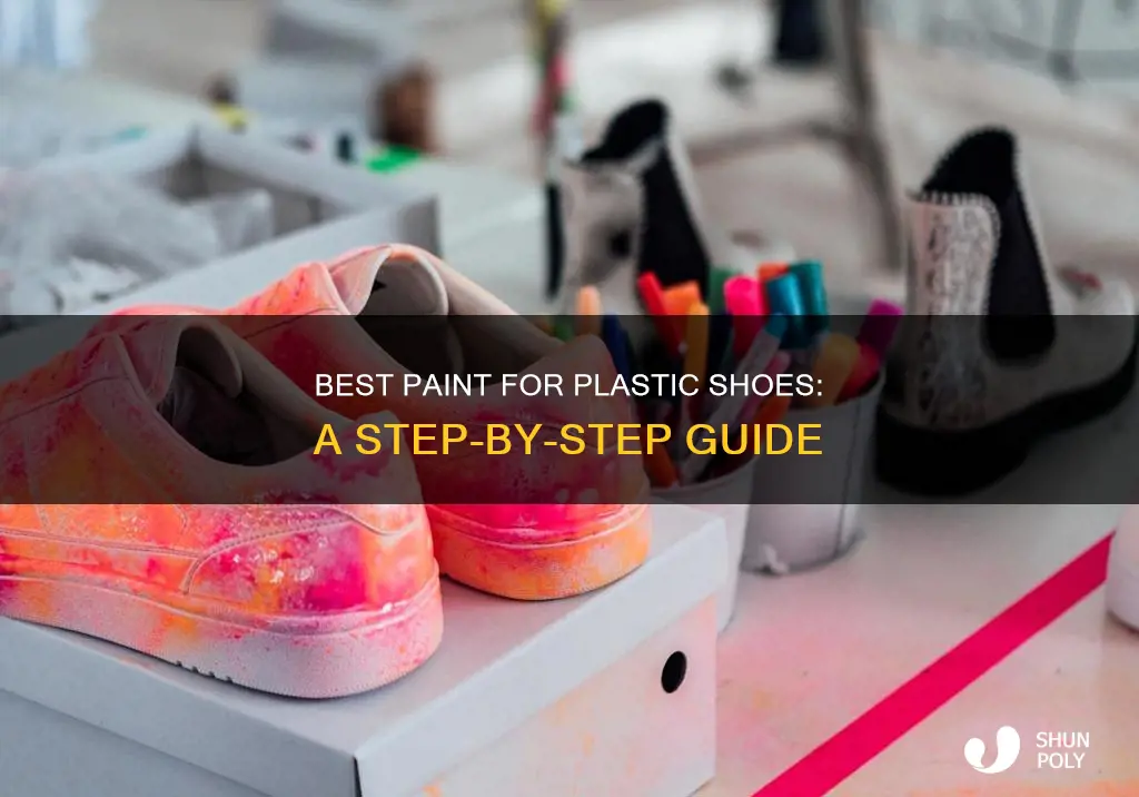 what kind of paint for plastic shoes