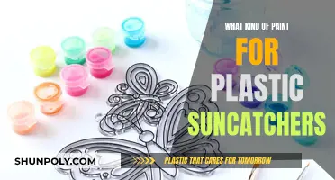Best Paint Types for Plastic Suncatchers