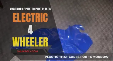 Best Paint for a Plastic Electric 4-Wheeler Makeover