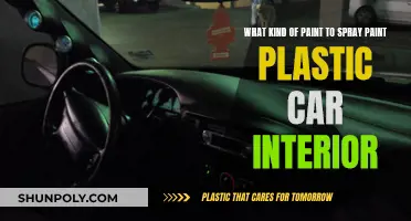 Best Spray Paints for Plastic Car Interiors