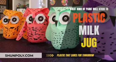 Best Paint for Plastic Milk Jugs