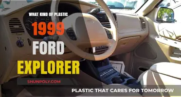 Exploring Plastics: 1999 Ford Explorer