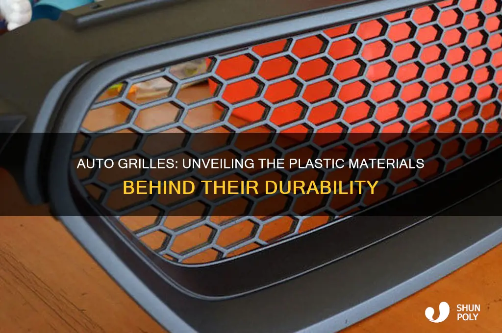 what kind of plastic are auto grilles made of
