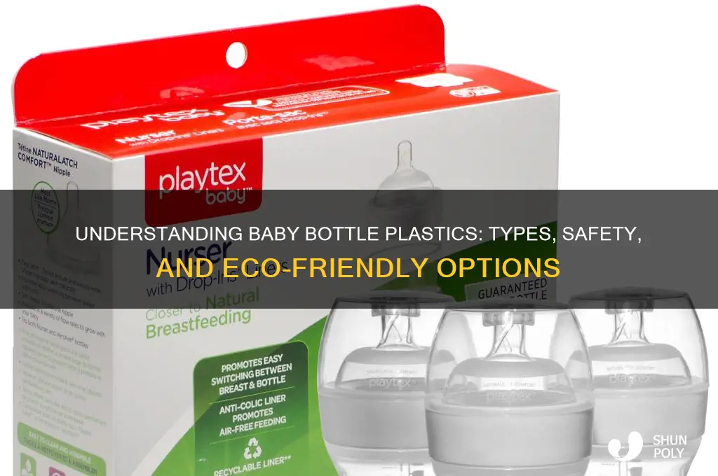 what kind of plastic are baby bottles made from