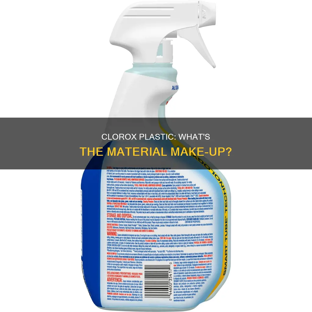 what kind of plastic are clorox
