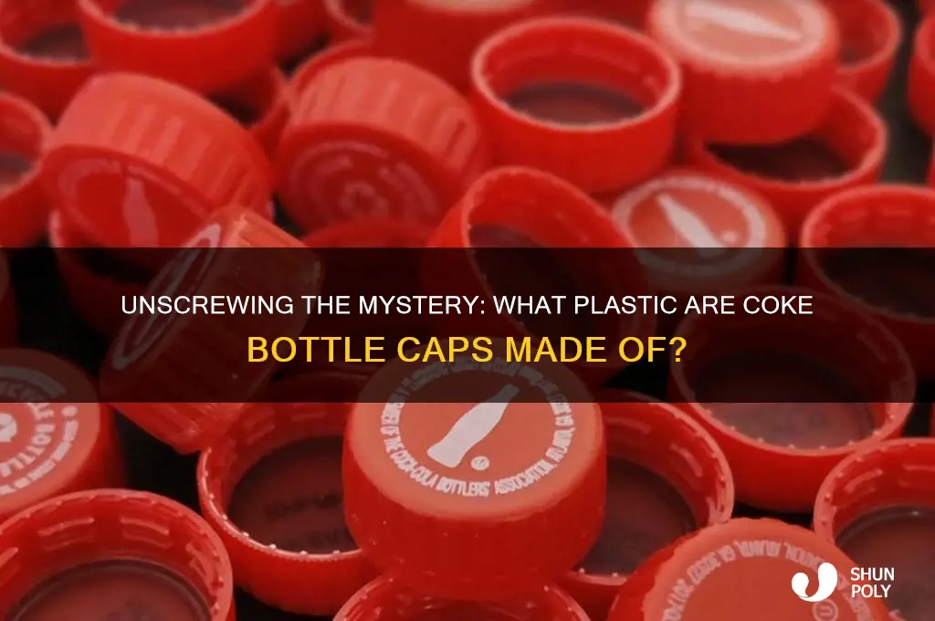 what kind of plastic are coke bottle caps made of
