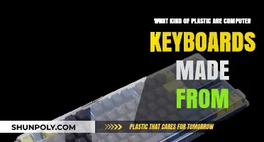 Unveiling the Plastic Materials Behind Computer Keyboard Construction