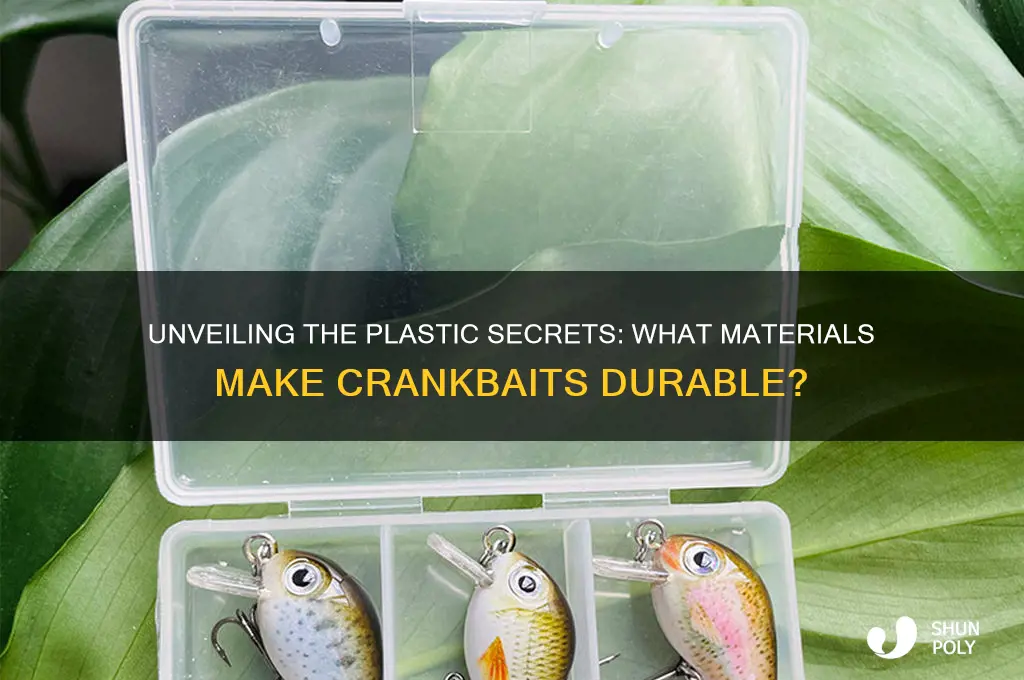 what kind of plastic are crankbaits made of