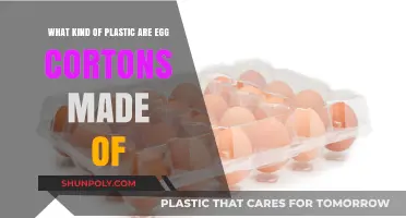 What Type of Plastic Are Egg Cartons Made Of?