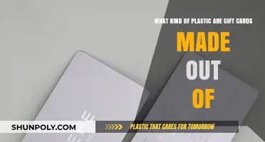 Unveiling the Plastic Composition of Gift Cards: A Material Breakdown