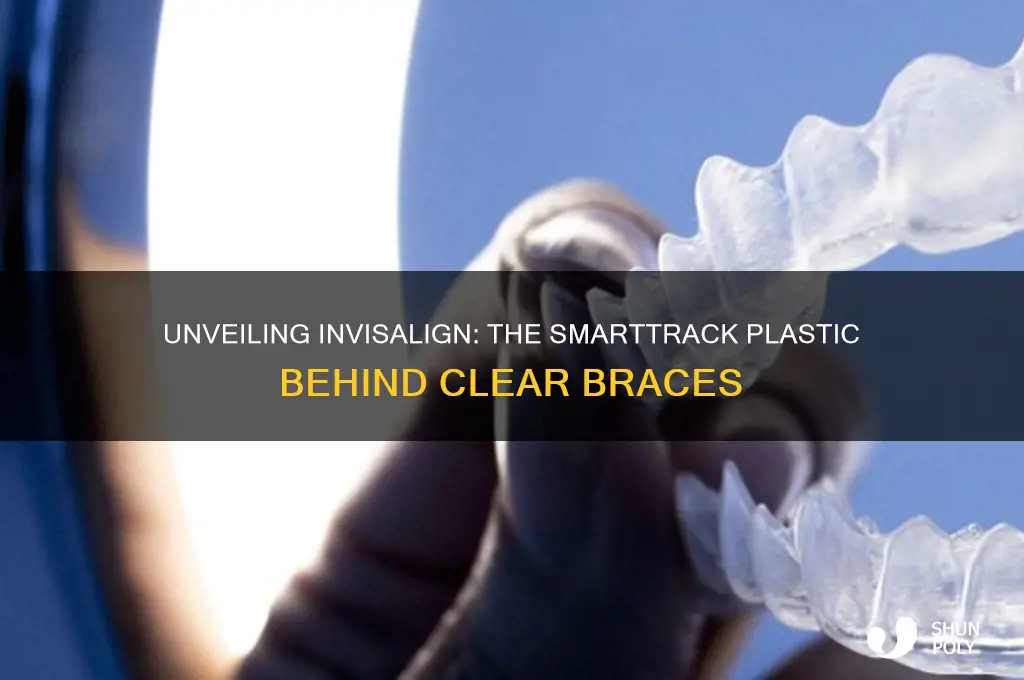 what kind of plastic are invisalign braces made of