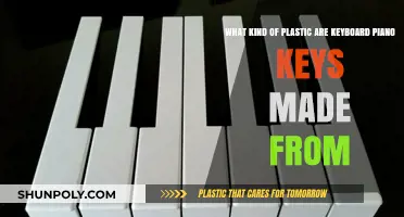 Unveiling the Plastic Material Behind Keyboard Piano Keys