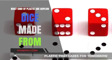 Unveiling Koplow Dice: The Plastic Material Behind Their Durability