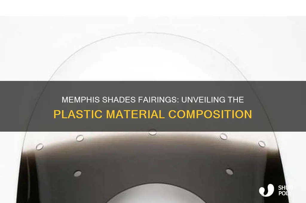 what kind of plastic are memphis shades fairings made from