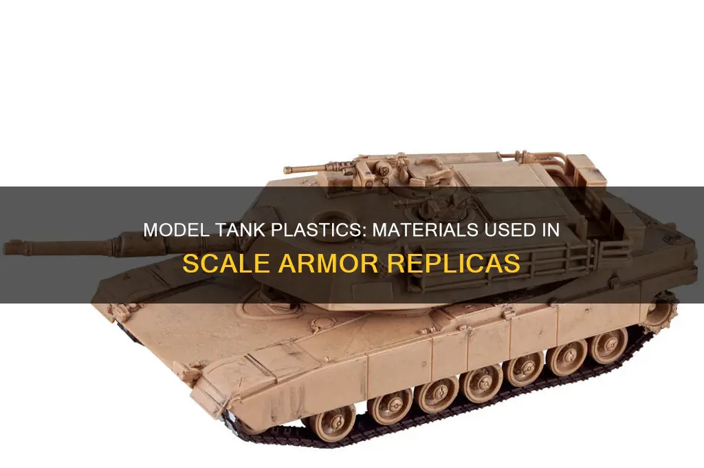what kind of plastic are model tanks made of