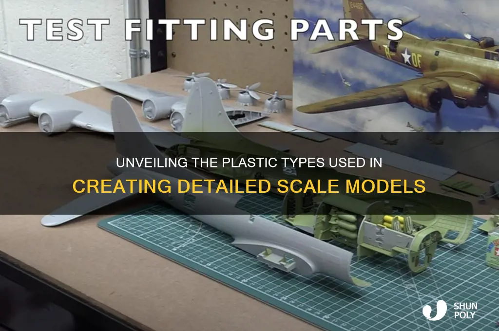what kind of plastic are models made of