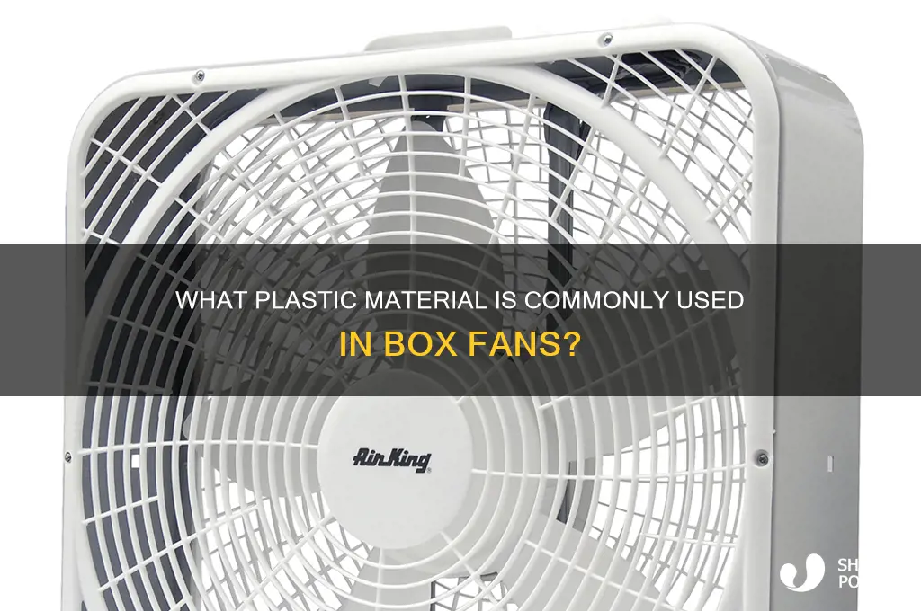 what kind of plastic are most box fans made of