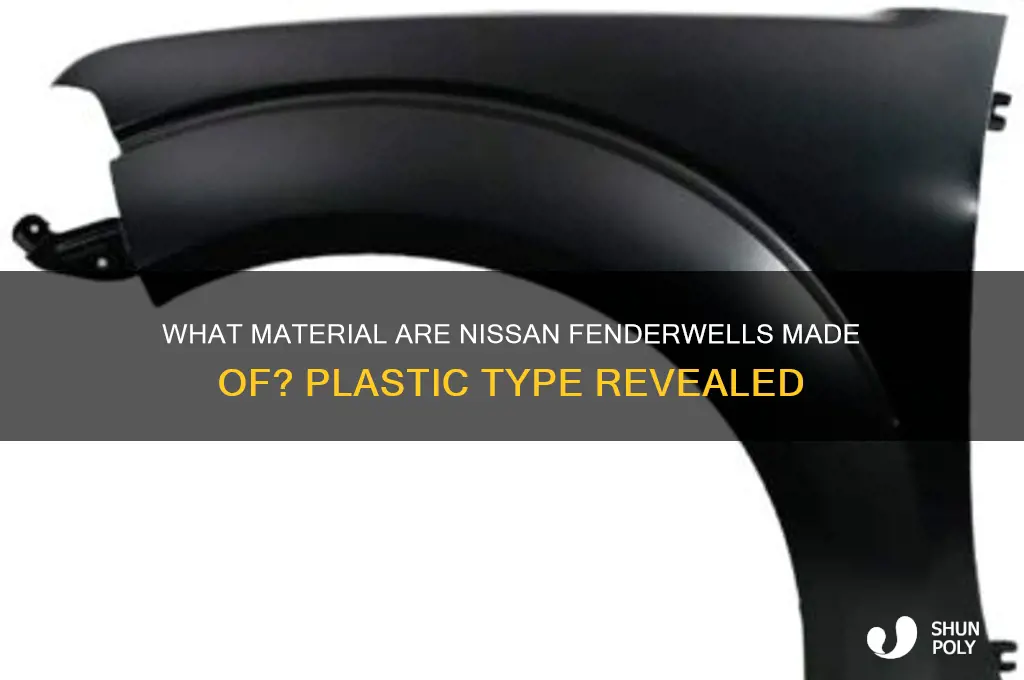 what kind of plastic are nissan fenderwells made of