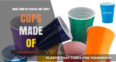Party Cups Unveiled: Understanding the Plastic Materials Used