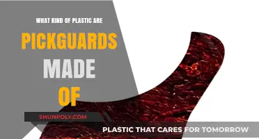 Unveiling the Plastic Material Used in Guitar Pickguards