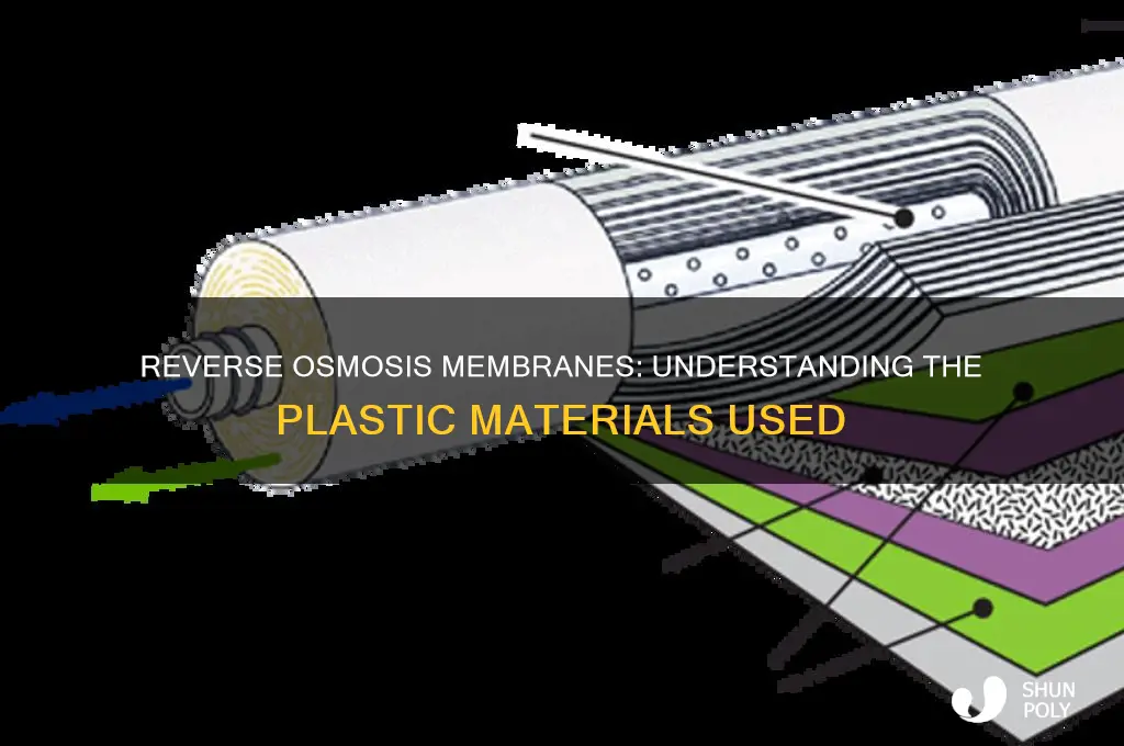 what kind of plastic are reverse osmosis made of
