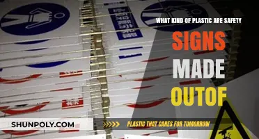 Understanding the Plastic Materials Used in Safety Sign Manufacturing