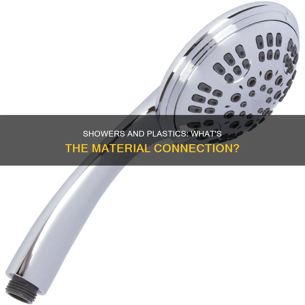 what kind of plastic are showers