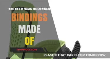 Snowboard Bindings: Unveiling the Plastic Materials Behind Their Construction