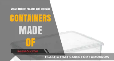 Storage Containers: What Plastic Are They Made Of?