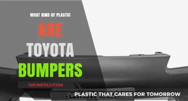 Toyota Bumpers: Understanding the Plastic Composition