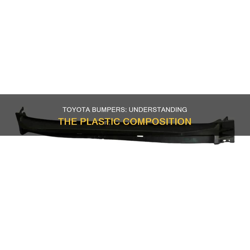 what kind of plastic are toyota bumpers