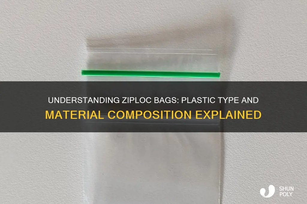 what kind of plastic are ziploc bags