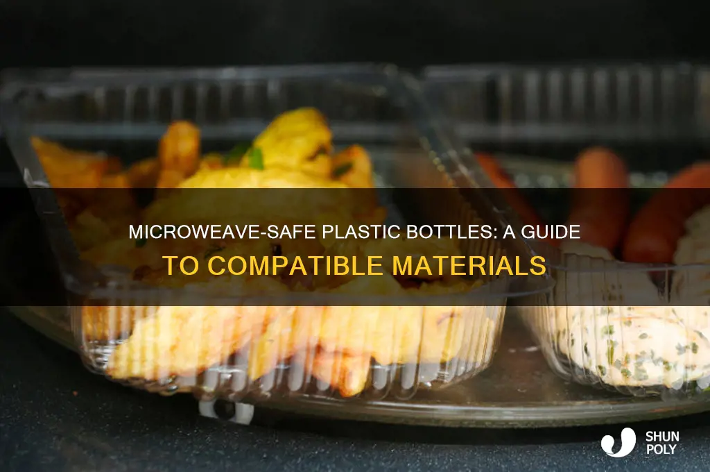 what kind of plastic bottles can use on microweave