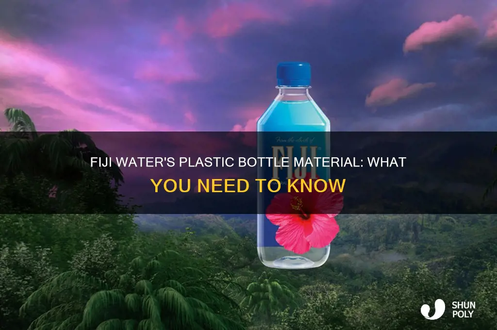 what kind of plastic bottles is fiji water in