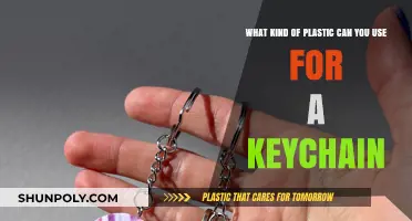Crafting Custom Keychains: A Guide to Choosing the Right Plastic