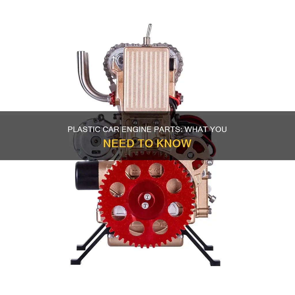 what kind of plastic car engine parts
