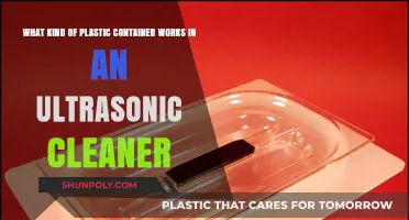 Ultrasonic Cleaners: Safe Plastic Containers