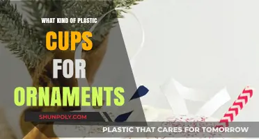Best Plastic Cups for Ornaments