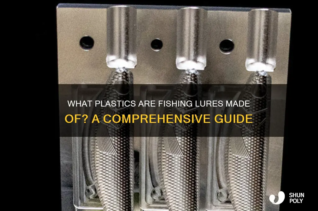 what kind of plastic do they make lures oput of
