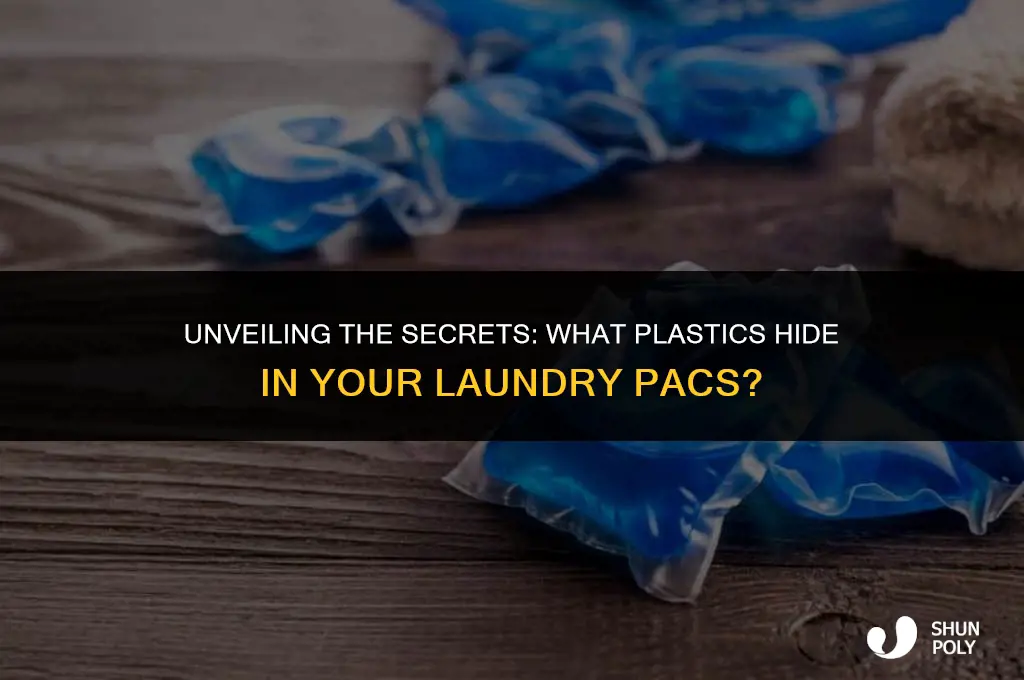 what kind of plastic do they use for laundry pacs