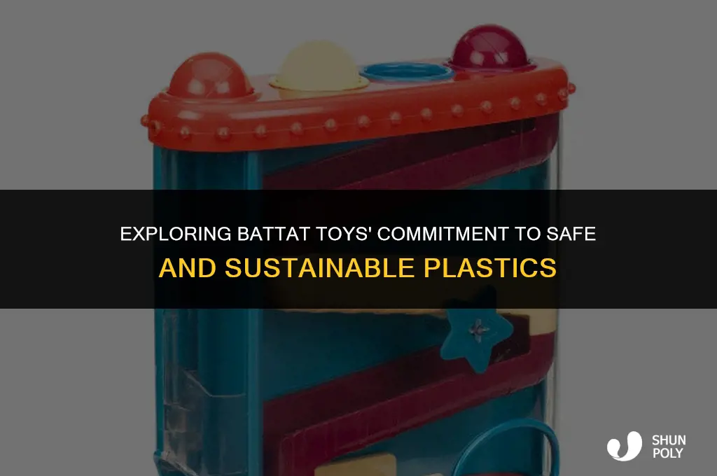 what kind of plastic does battat toys use