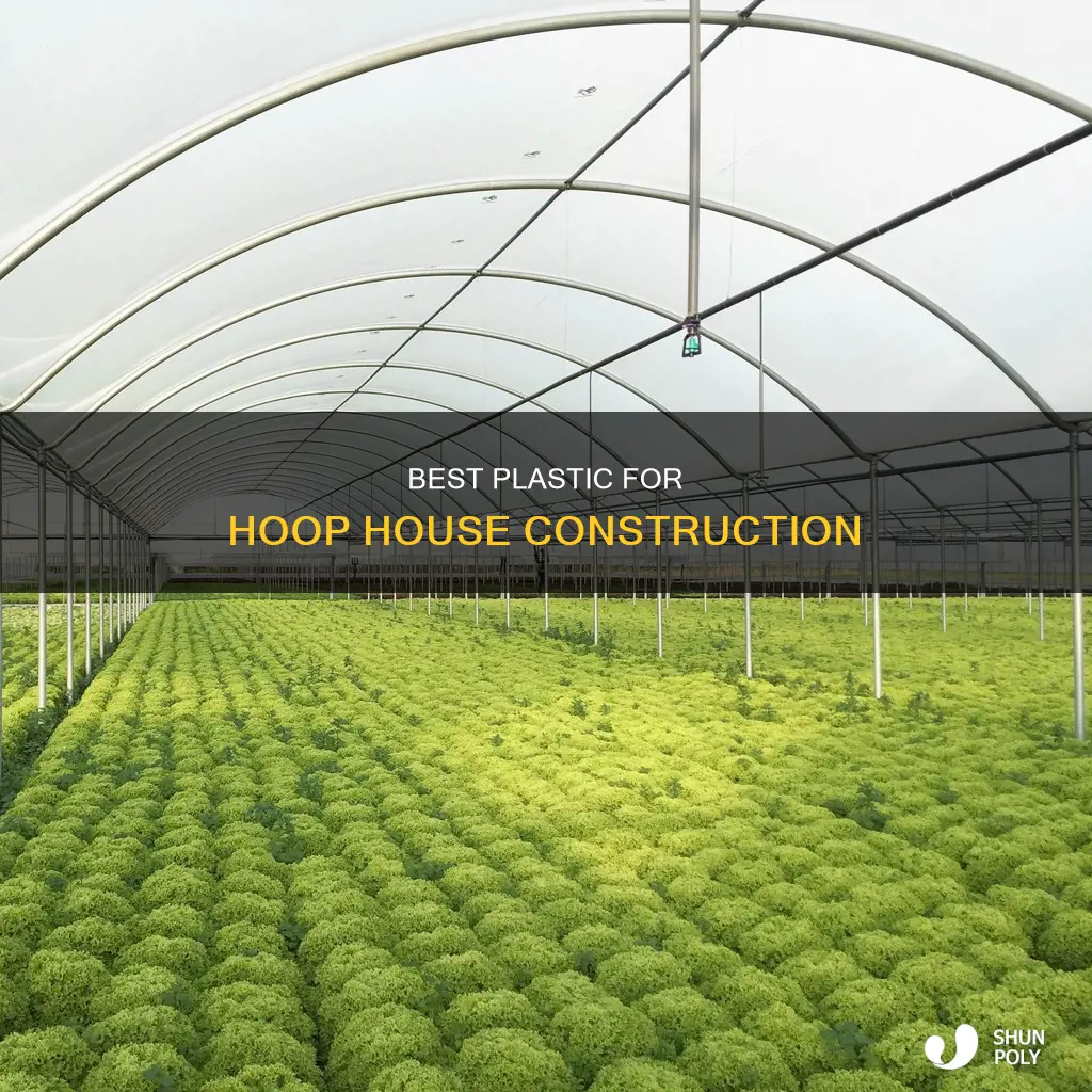 what kind of plastic for hoop house