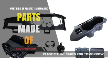 Understanding the Plastic Materials Used in Automatic Parts Manufacturing