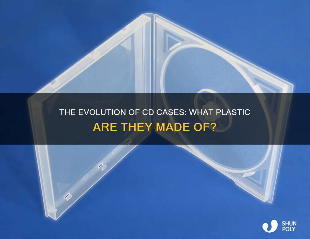 what kind of plastic is cd cases